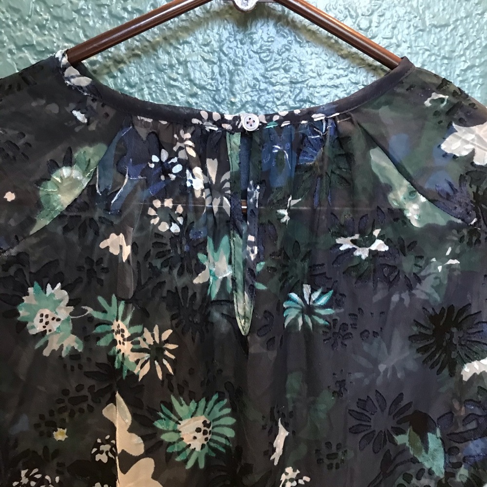 Loft Sheer Blouse - Picture 6 of 8
